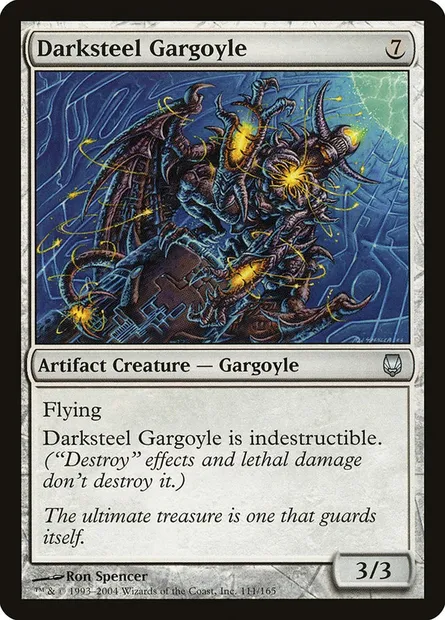 Gargouille de sombracier, carte Magic DST 111 — extension Sombracier