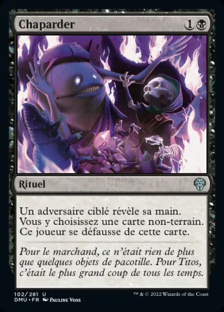 Chaparder, carte Magic DMU 102 — extension Dominaria Uni