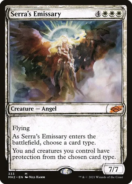 Serra's Emissary, Magic card MH2 333 — Modern Horizons 2 set