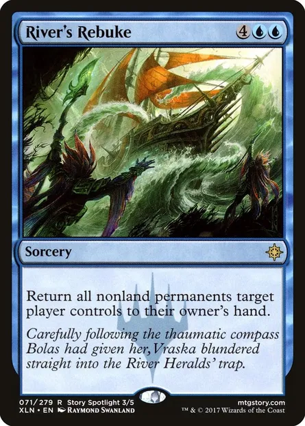 River's Rebuke, Magic card XLN 71 — Ixalan set