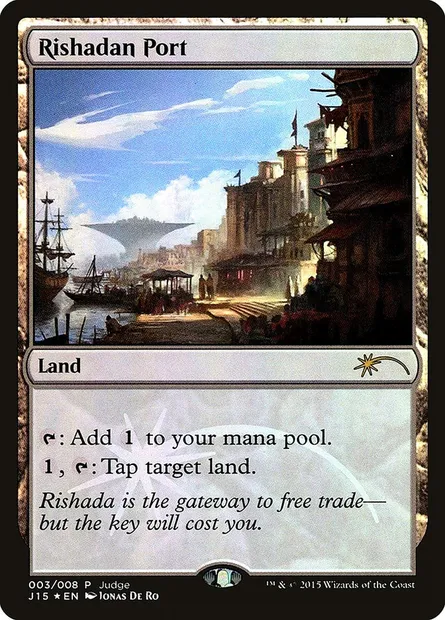 Rishadan Port, Magic card J15 3 — Judge Gift Cards 2015 set