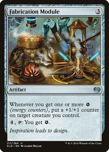 Fabrication Module, Magic card KLD 211 — Kaladesh set