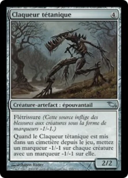 Claqueur tétanique, carte Magic SHM 255 — extension Sombrelande