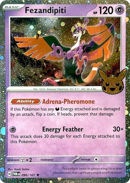 Favianos, carte Pokémon TOT24 096 — extension Trick or Trade 2024