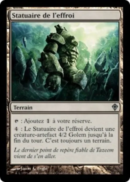 Statuaire de l'effroi, carte Magic WWK 135 — extension Worldwake