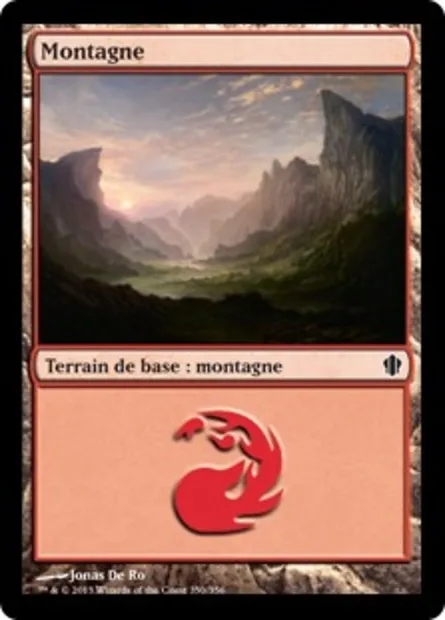 Montagne, carte Magic C13 350 — extension Commander 2013