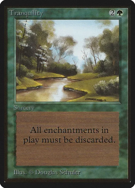 Tranquility, Magic card LEB 221 — Limited Edition Beta set