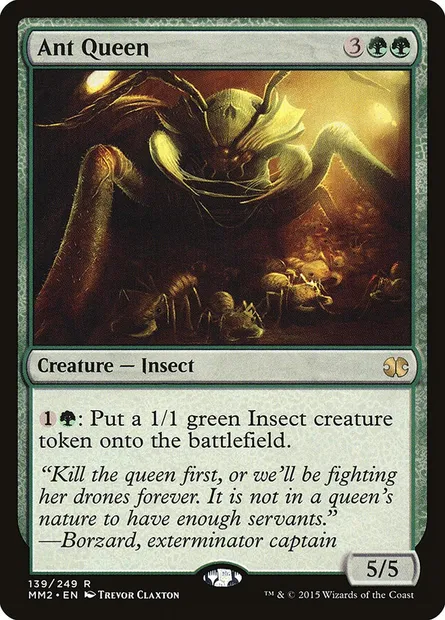 Ant Queen, Magic card MM2 139 — Modern Masters 2015 set