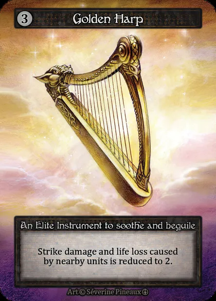 Golden Harp, carte Sorcery ATH 170 — extension Arthurian Legends