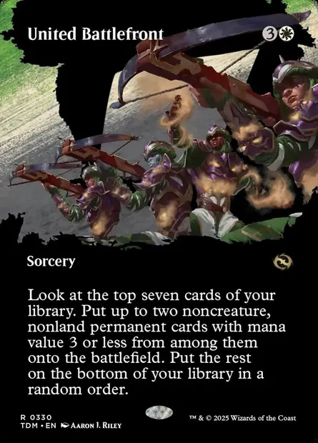 United Battlefront, Magic card TDM 330 — Tarkir: Dragonstorm set