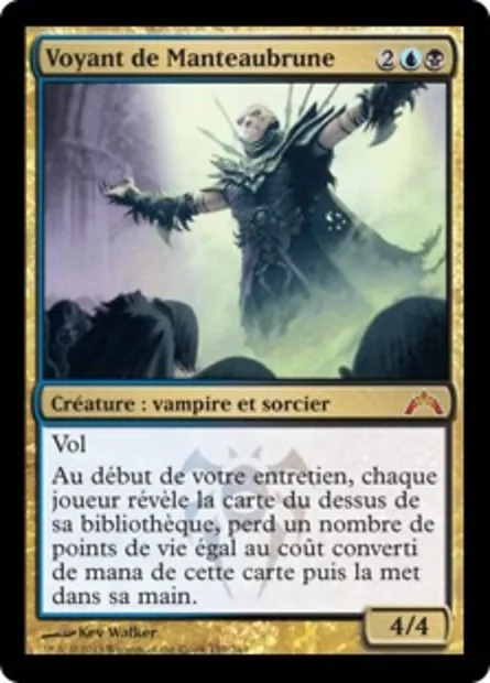 Voyant de Manteaubrune, carte Magic GTC 159 — extension Insurrection