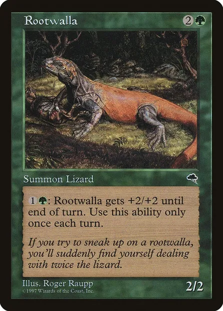Agame des souches, carte Magic TMP 252 — extension Tempête