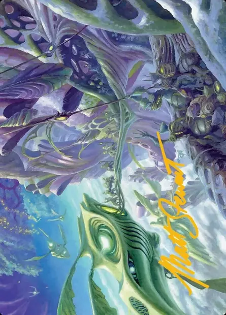 Loading Zone // Loading Zone, Magic card AEOE 22 — Edge of Eternities Art Series set
