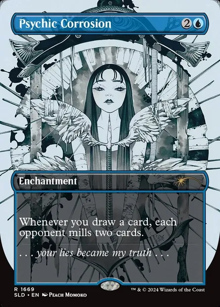 Psychic Corrosion, Magic card SLD 1669 — Secret Lair Drop set