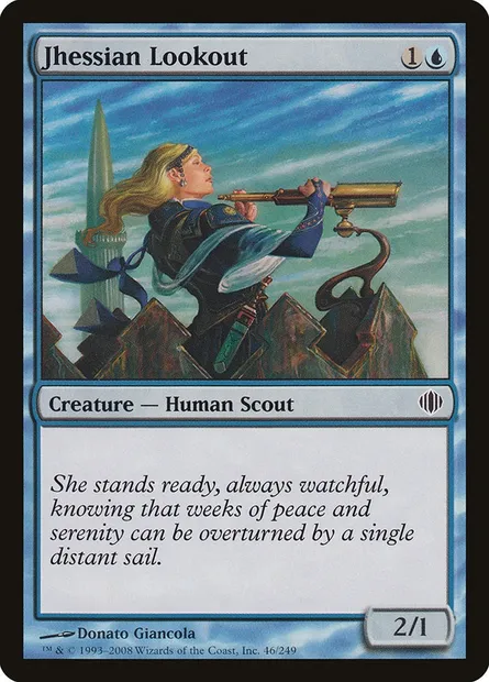 Jhessian Lookout, Magic card ALA 46 — Shards of Alara set