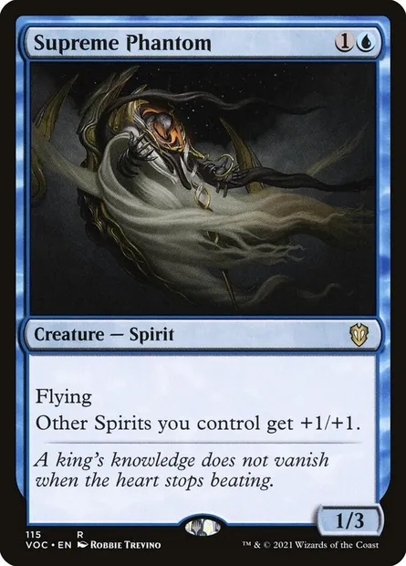 Supreme Phantom, Magic card VOC 115 — Crimson Vow Commander set