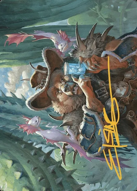 Doc Aurlock, Grizzled Genius // Doc Aurlock, Grizzled Genius, carte Magic AOTJ 21 — extension Outlaws of Thunder Junction Art Series