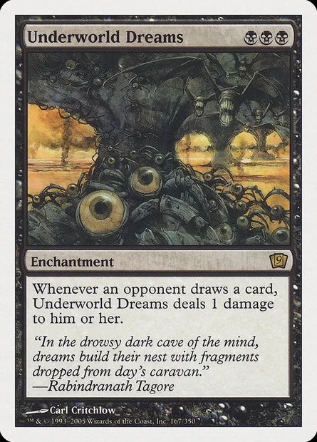 Underworld Dreams, Magic card 9ED 167 — Ninth Edition set