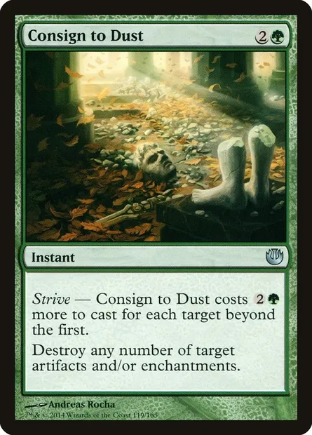 Consign to Dust, Magic card JOU 119 — Journey into Nyx set