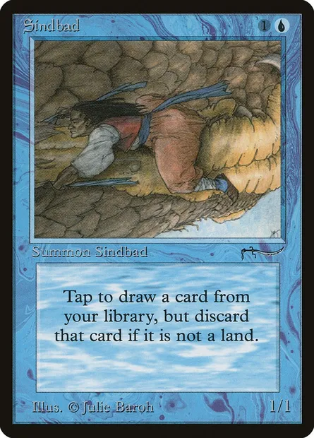 Sindbad, Magic card ARN 21 — Arabian Nights set