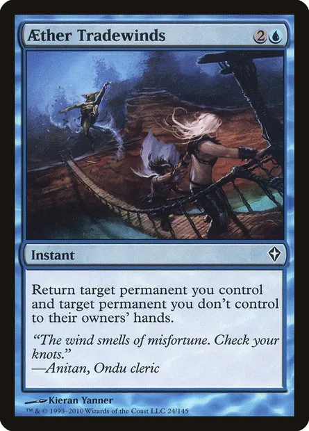 Aether Tradewinds, Magic card WWK 24 — Worldwake set