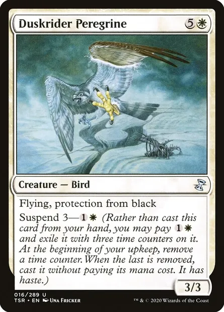 Duskrider Peregrine, Magic card TSR 16 — Time Spiral Remastered set
