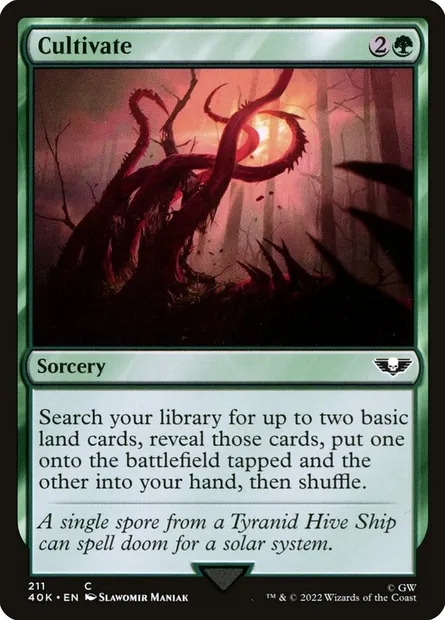 Culture, carte Magic 40K 211 — extension Warhammer 40,000 Commander