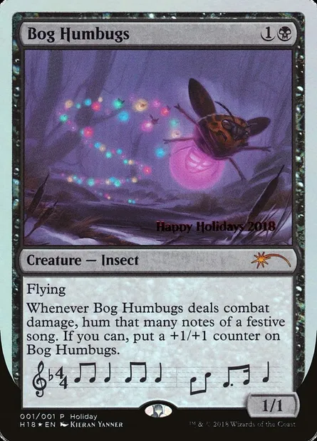 Bog Humbugs, Magic card HHO 18 — Happy Holidays set
