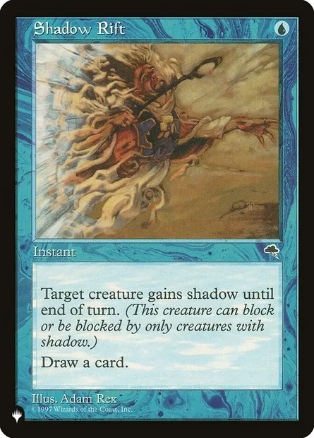 Shadow Rift, Magic card PLST TMP-86 — The List set