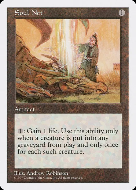 Rets des âmes, carte Magic 5ED 400 — extension Cinquième Edition