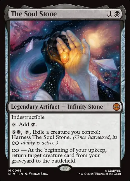 The Soul Stone, Magic card SPM 66 — Marvel's Spider-Man set