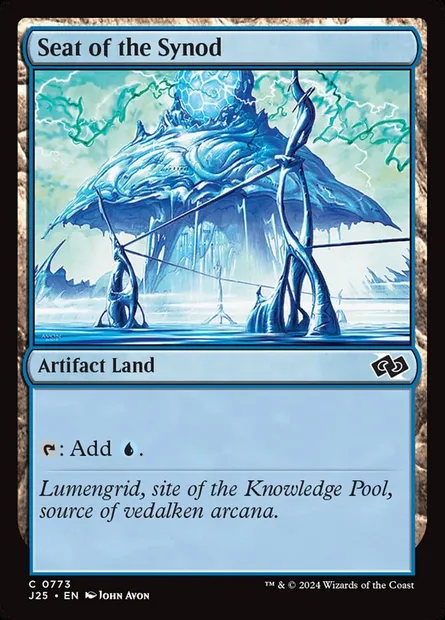 Seat of the Synod, Magic card J25 773 — Foundations Jumpstart set