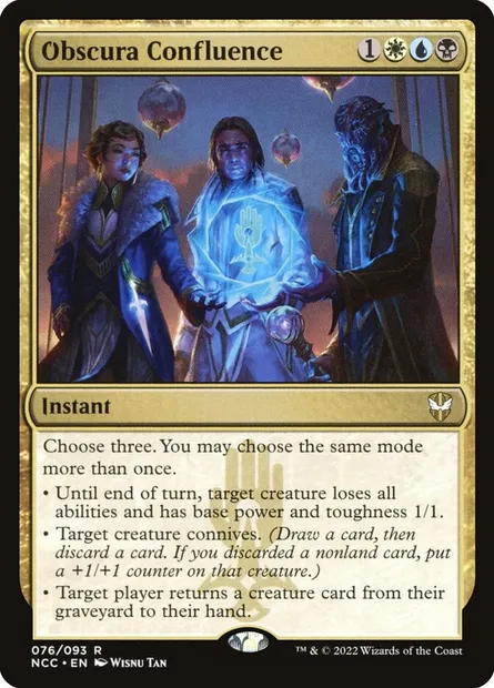 Obscura Confluence, Magic card NCC 76 — New Capenna Commander set