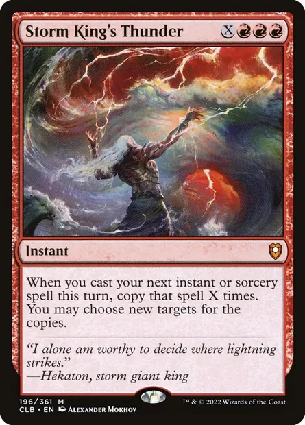Storm King's Thunder, Magic card CLB 196 — Commander Legends: Battle for Baldur's Gate set