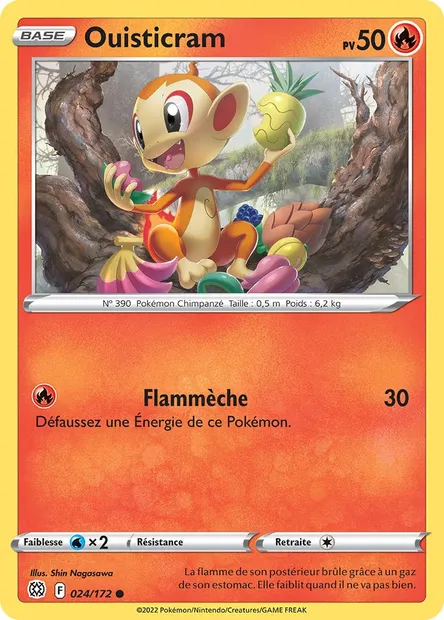 Ouisticram, carte Pokémon BRS 024 — extension Stars Étincelantes