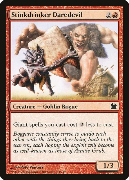 Stinkdrinker Daredevil, Magic card MMA 132 — Modern Masters set