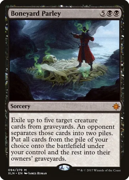Boneyard Parley, Magic card XLN 94 — Ixalan set