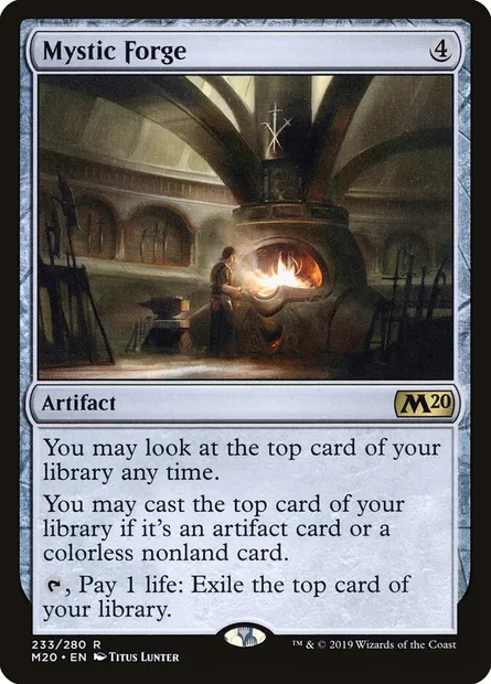 Mystic Forge, Magic card M20 233 — Core Set 2020 set