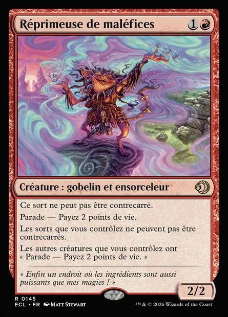 Réprimeuse de maléfices, carte Magic ECL 145 — extension Lorwyn Eclipsed