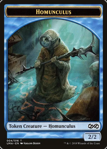 Homunculus, Magic card TUMA 4 — Ultimate Masters Tokens set