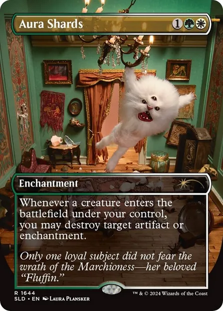 Aura Shards, Magic card SLD 1644 — Secret Lair Drop set