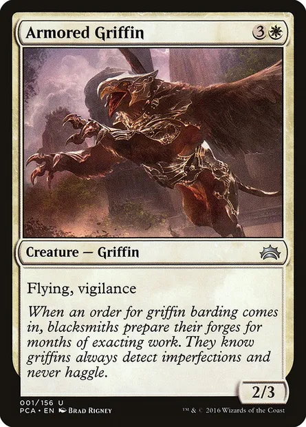Armored Griffin, Magic card PCA 1 — Planechase Anthology set