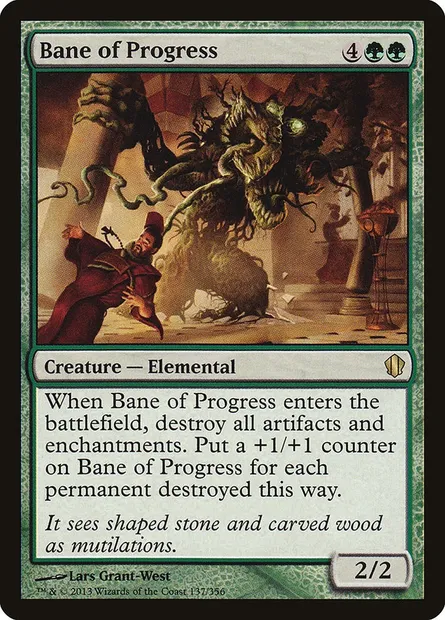 Bane of Progress, Magic card C13 137 — Commander 2013 set