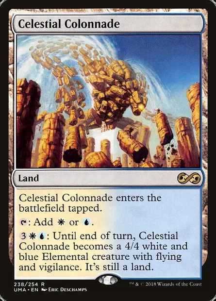 Celestial Colonnade, Magic card UMA 238 — Ultimate Masters set