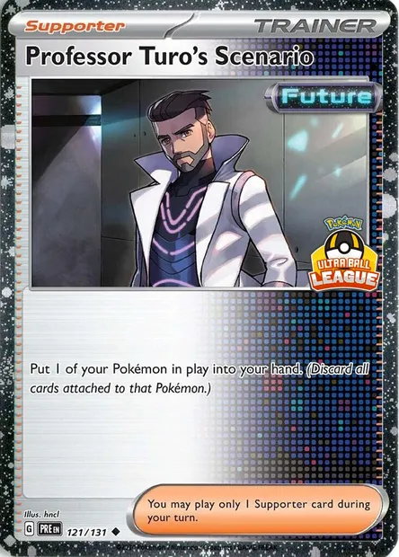 Professor Turo’s Scenario, carte Pokémon LGP 121-2 — extension League Promos