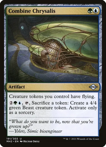Combine Chrysalis, Magic card MH2 191 — Modern Horizons 2 set
