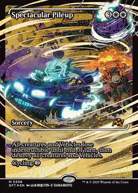 Spectacular Pileup, Magic card DFT 398 — Aetherdrift set