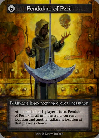 Pendulum of Peril, carte Sorcery ALP 324 — extension Alpha