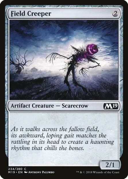 Field Creeper, Magic card M19 234 — Core Set 2019 set