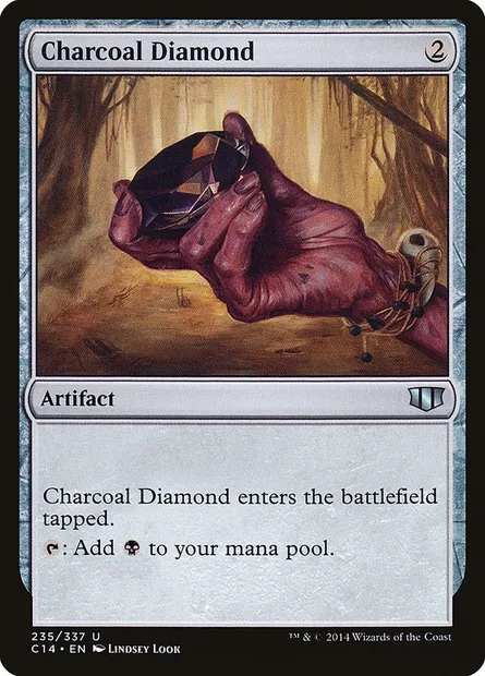 Charcoal Diamond, Magic card C14 235 — Commander 2014 set